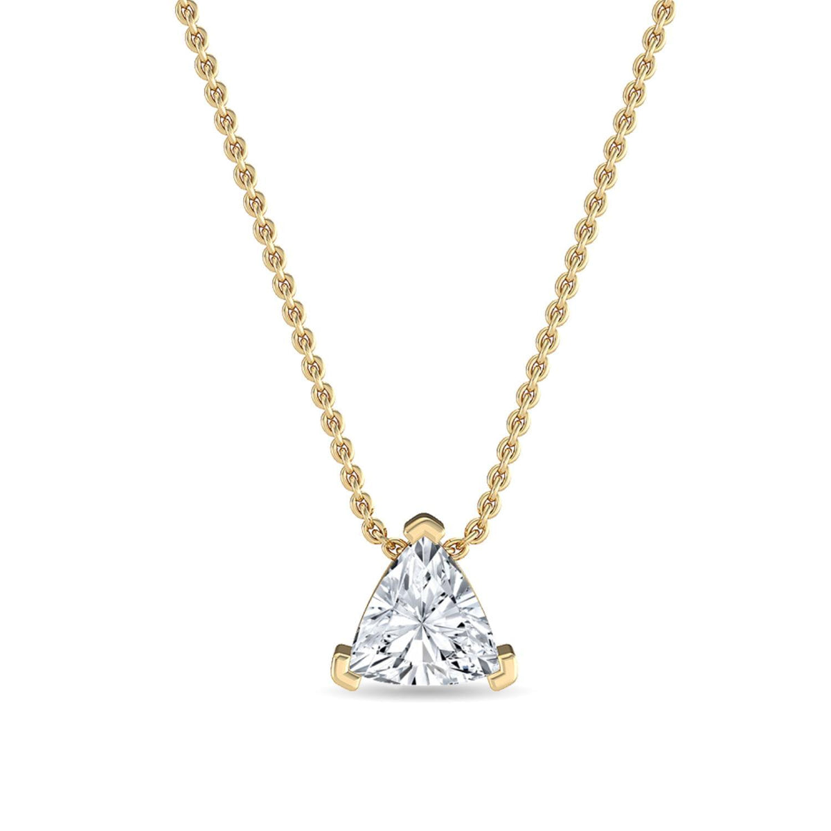 Genevieve Bloom lab grown diamond pendant