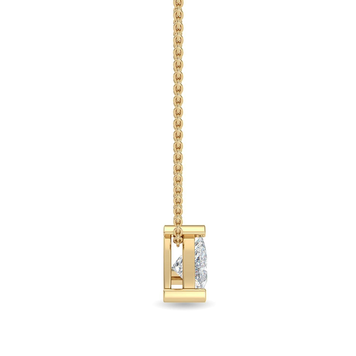 Genevieve Bloom lab grown diamond pendant
