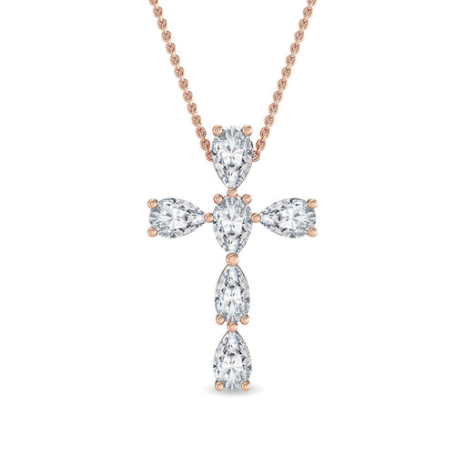 Genevieve Dawn lab grown diamond pendant