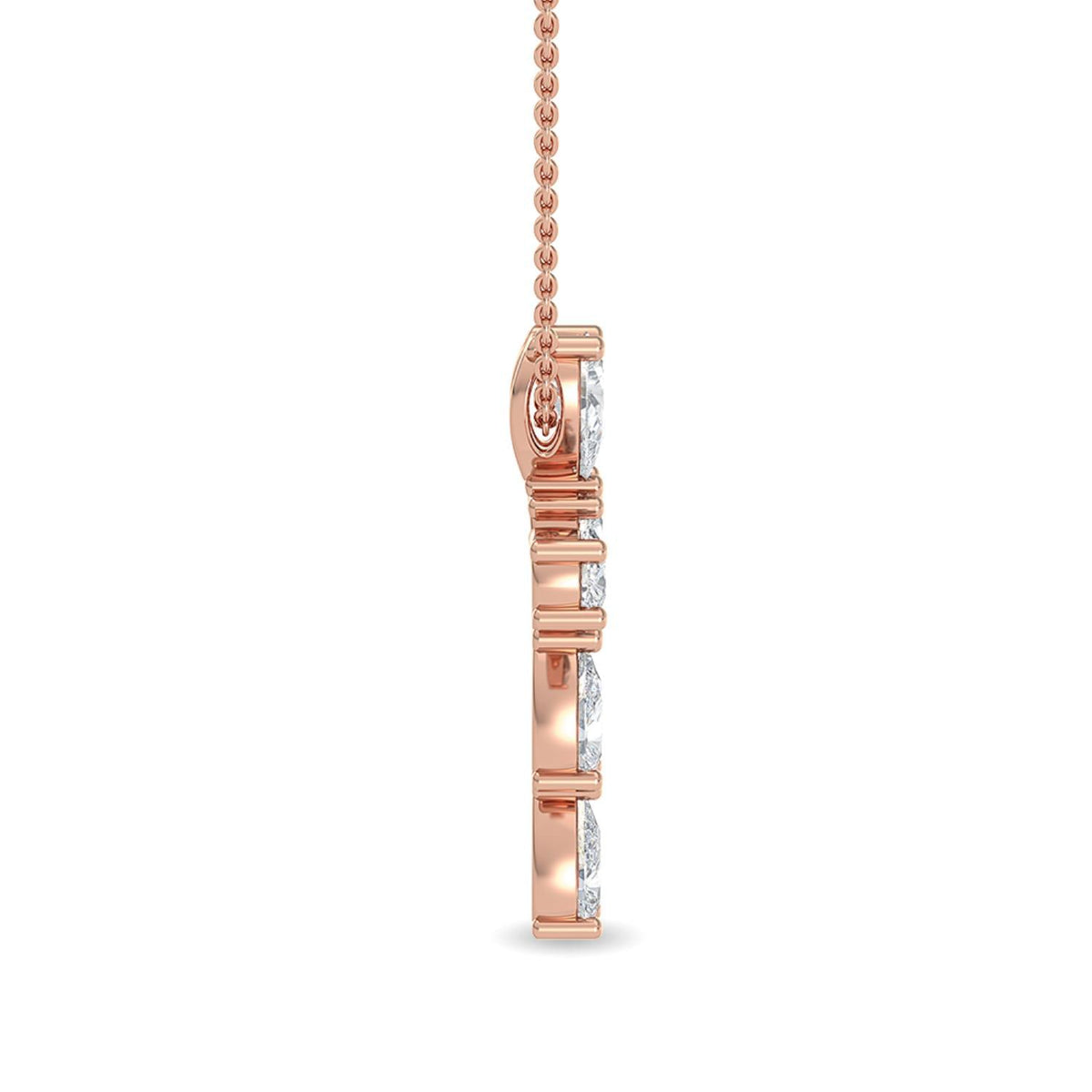 Genevieve Dawn lab grown diamond pendant