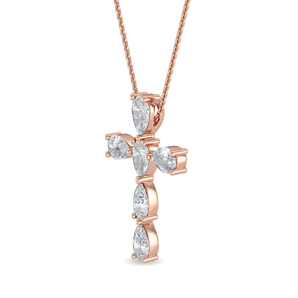 Genevieve Dawn lab grown diamond pendant