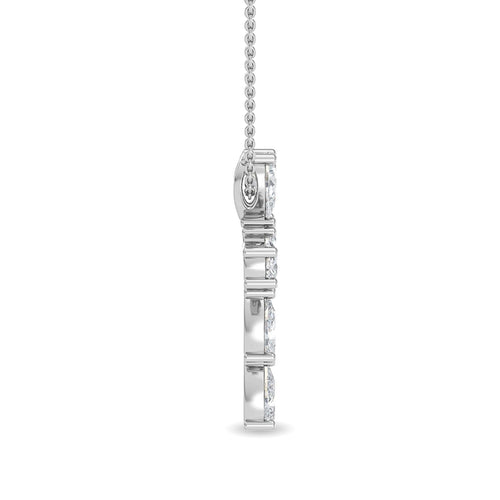 Genevieve Dawn lab grown diamond pendant