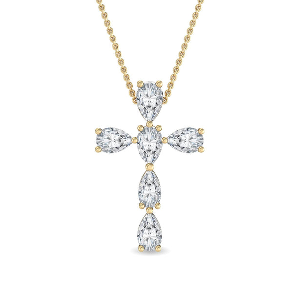 Genevieve Dawn - Cross Lab Grown Diamond Pendant
