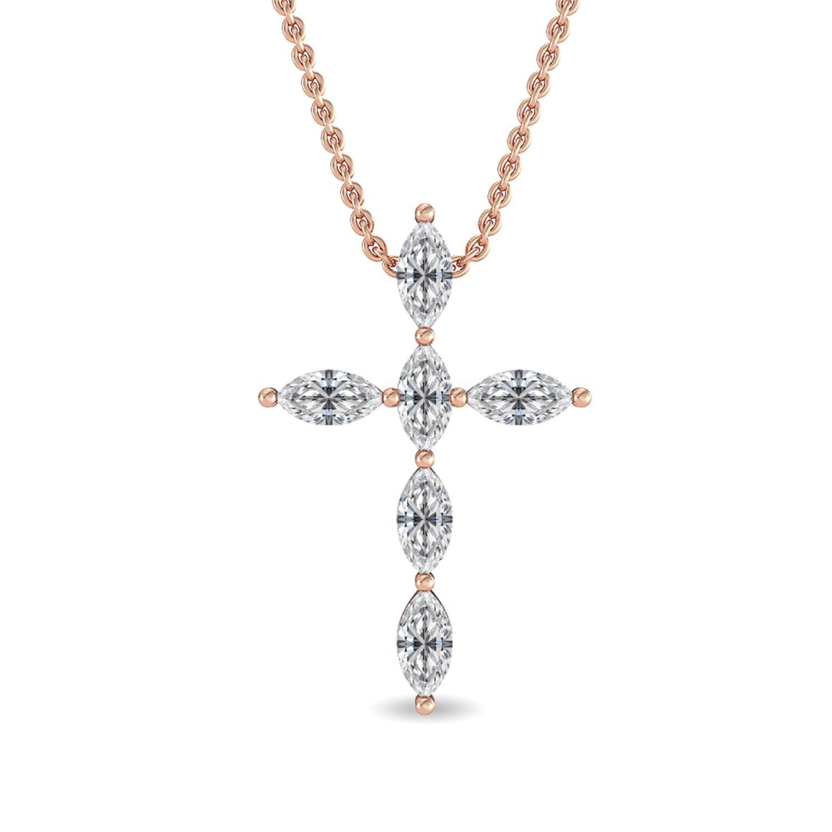 Genevieve Grace lab grown diamond pendant