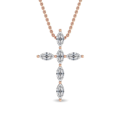 Genevieve Grace lab grown diamond pendant