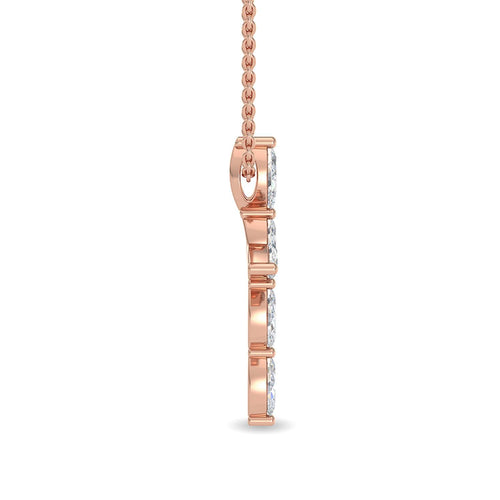 Genevieve Grace lab grown diamond pendant