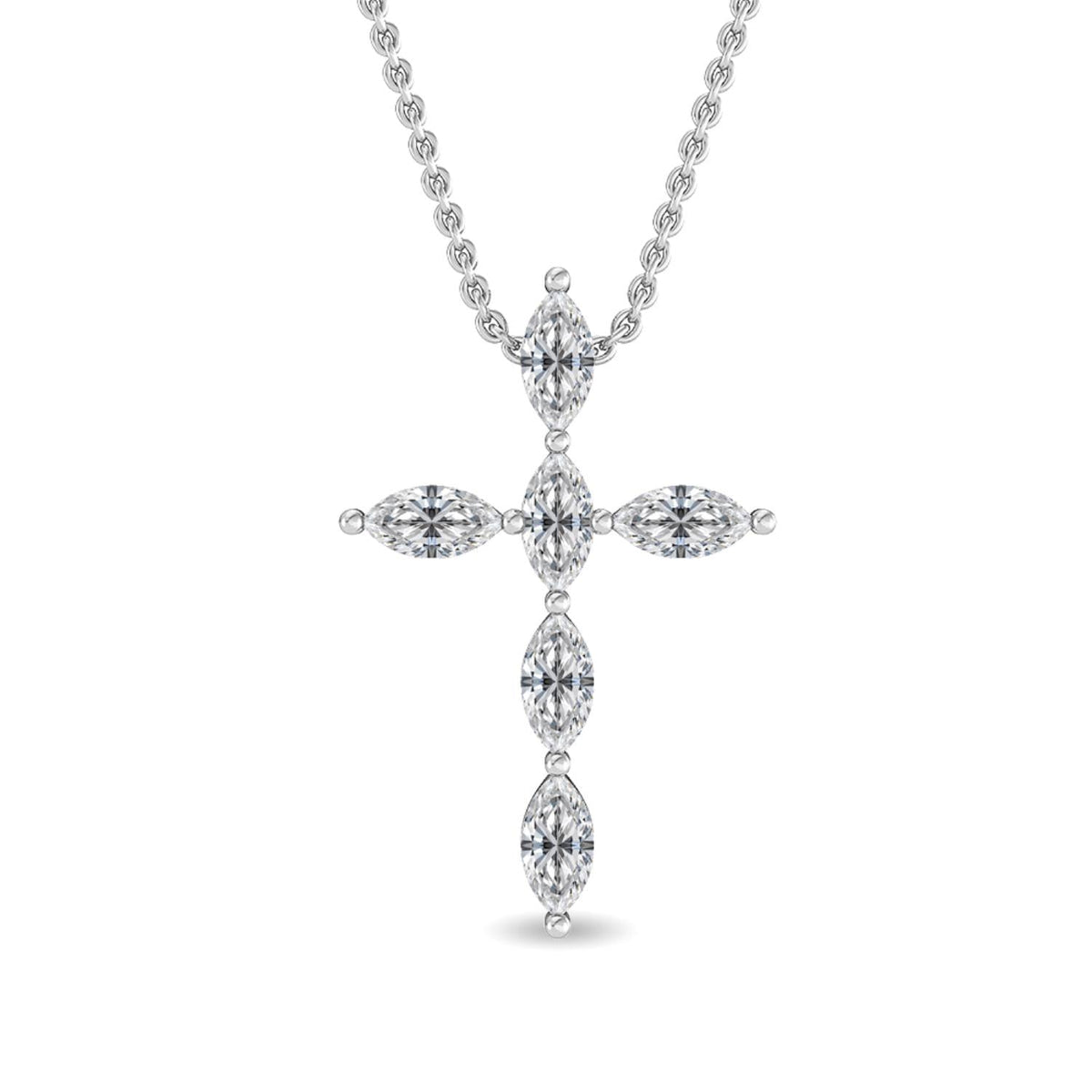 Genevieve Grace lab grown diamond pendant