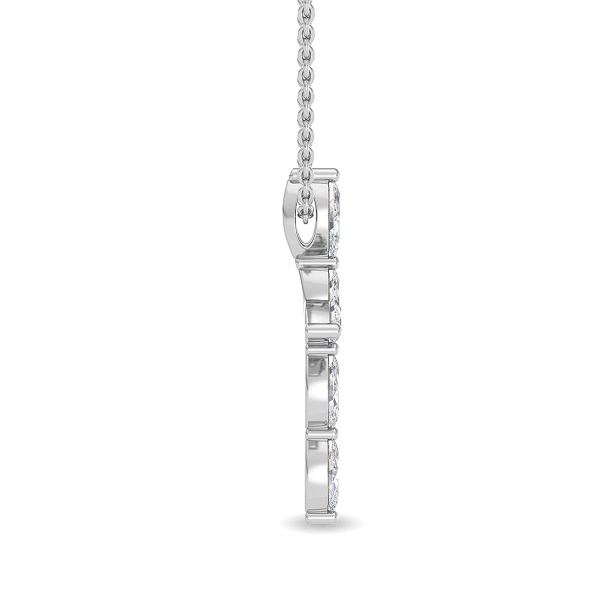 Genevieve Grace lab grown diamond pendant