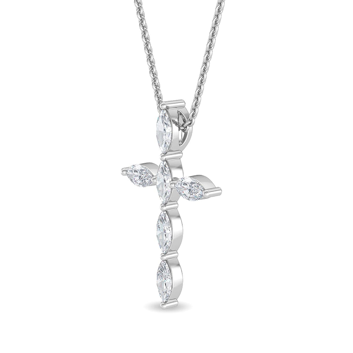 Genevieve Grace lab grown diamond pendant