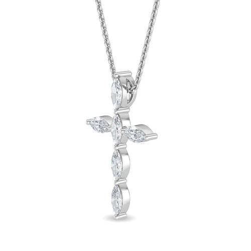 Genevieve Grace lab grown diamond pendant