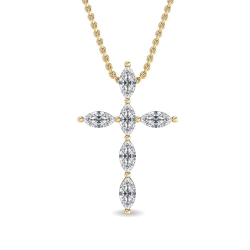 Genevieve Grace lab grown diamond pendant
