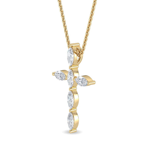 Genevieve Grace lab grown diamond pendant