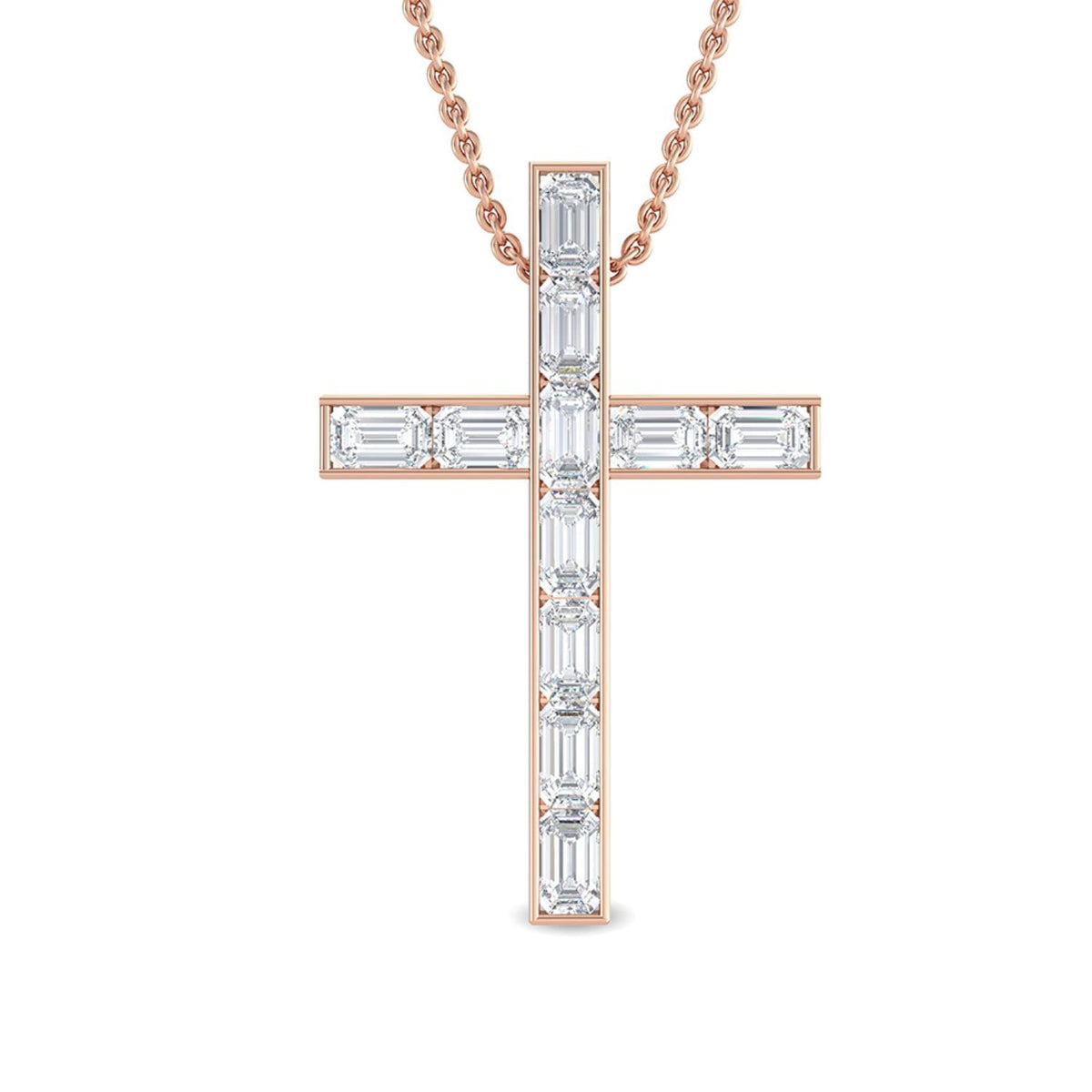 Genevieve Joy lab grown diamond pendant