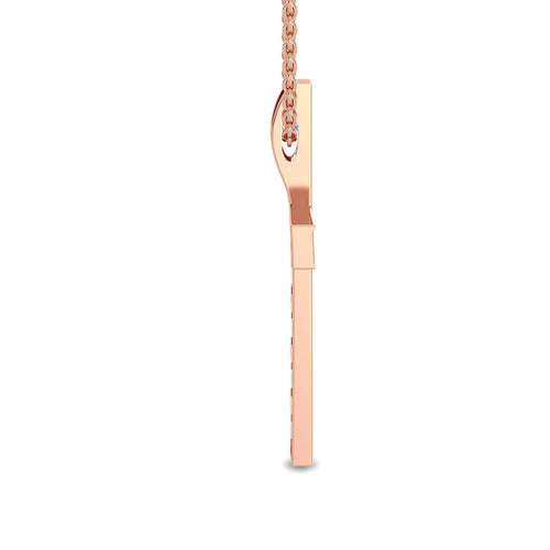 Genevieve Joy lab grown diamond pendant