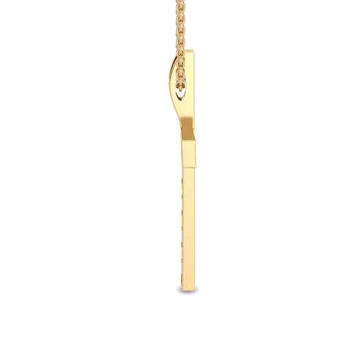 Genevieve Joy lab grown diamond pendant