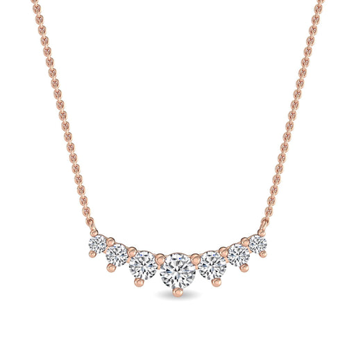 Genevieve Lune lab grown diamond pendant