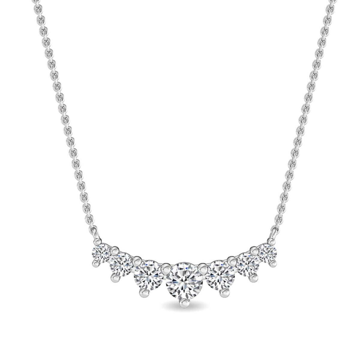 Genevieve Lune lab grown diamond pendant