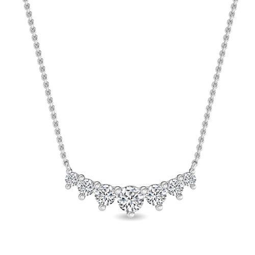 Genevieve Lune lab grown diamond pendant