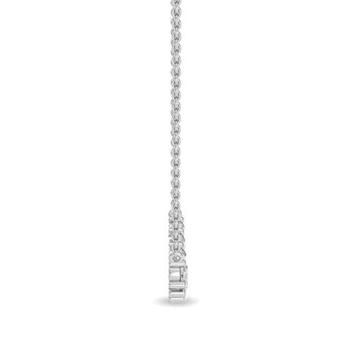 Genevieve Lune lab grown diamond pendant
