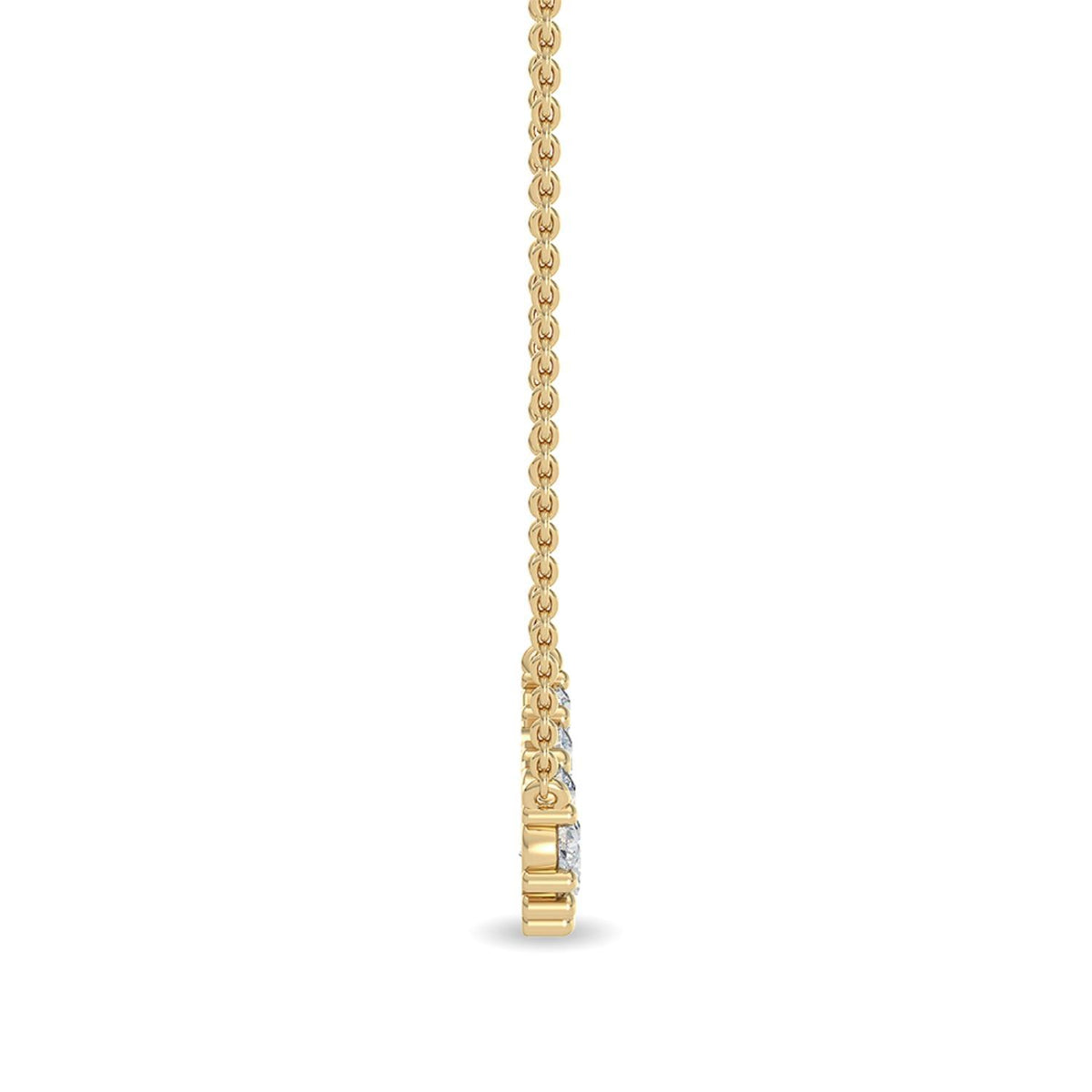 Genevieve Lune lab grown diamond pendant