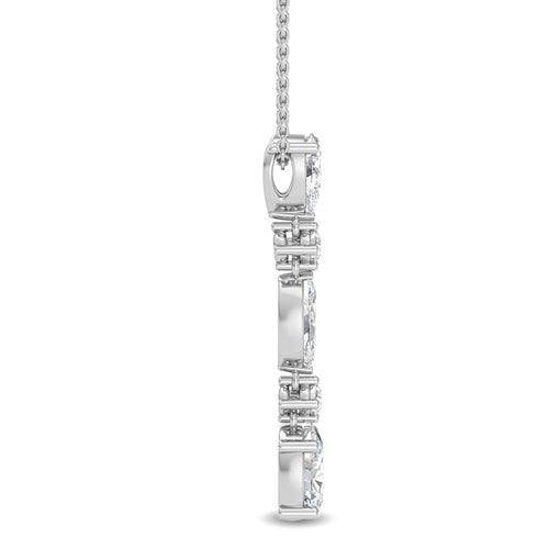 Genevieve Rose lab grown diamond pendant