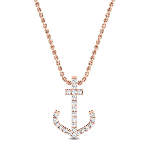 Genevieve Vale lab grown diamond pendant