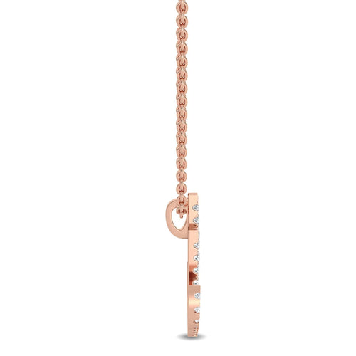 Genevieve Vale lab grown diamond pendant