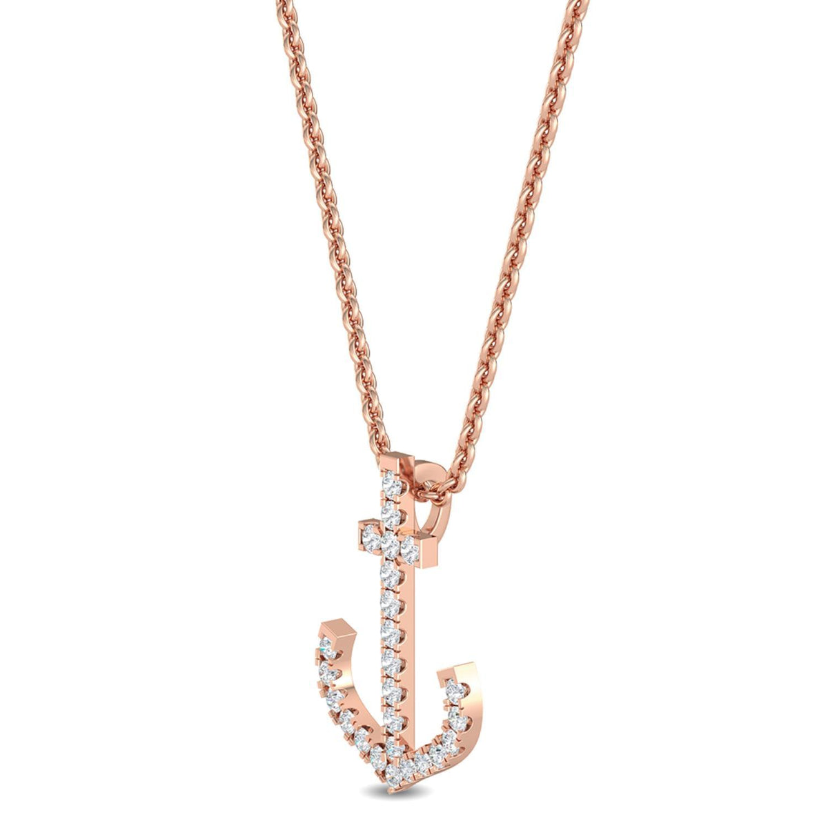 Genevieve Vale lab grown diamond pendant