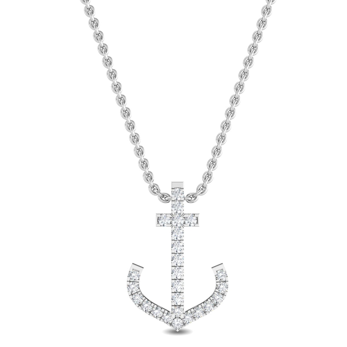Genevieve Vale lab grown diamond pendant