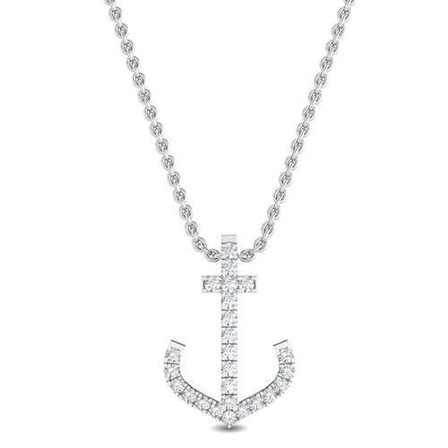 Genevieve Vale lab grown diamond pendant