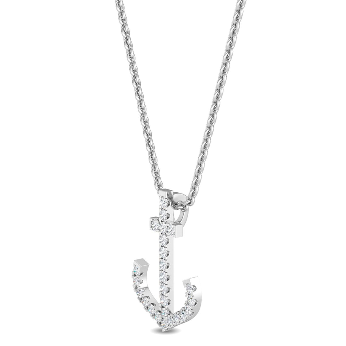 Genevieve Vale lab grown diamond pendant