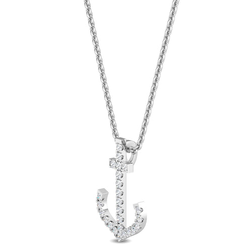 Genevieve Vale lab grown diamond pendant