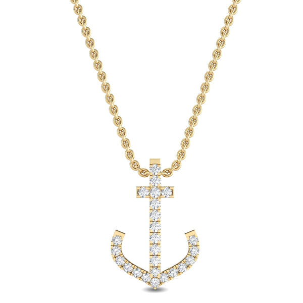 Genevieve Vale - Cross Lab Grown Diamond Pendant
