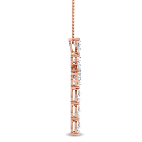 Isadora Belle lab grown diamond pendant