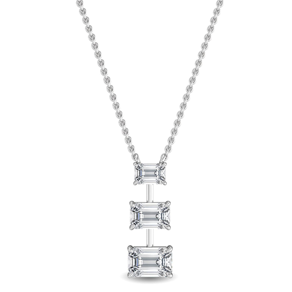 Isadora Dawn lab grown diamond pendant