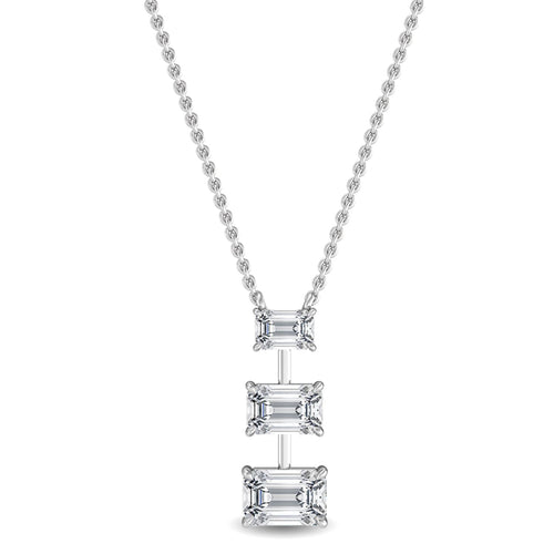 Isadora Dawn lab grown diamond pendant