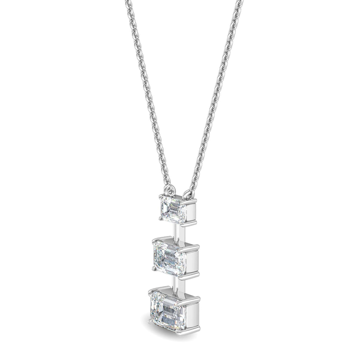 Isadora Dawn lab grown diamond pendant