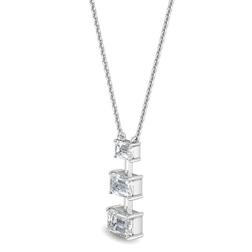 Isadora Dawn lab grown diamond pendant