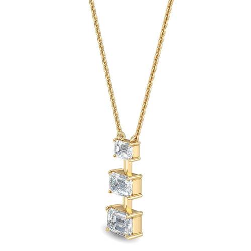Isadora Dawn lab grown diamond pendant