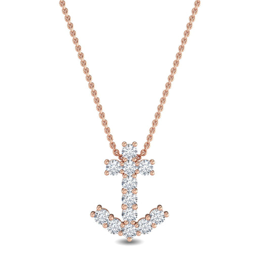 Isadora Grace lab grown diamond pendant