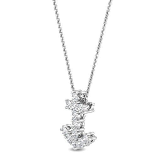 Isadora Grace lab grown diamond pendant