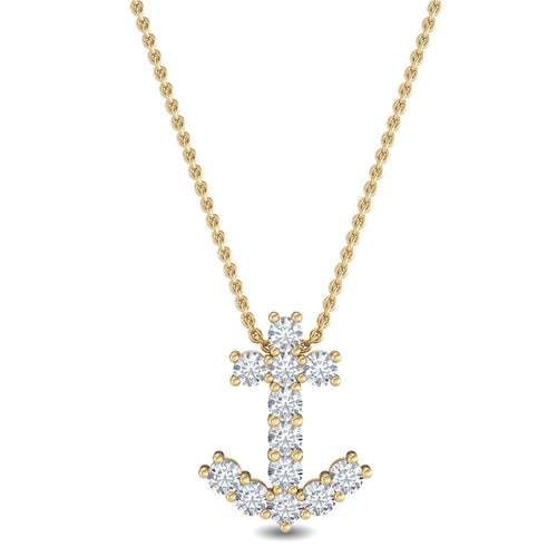 Isadora Grace lab grown diamond pendant