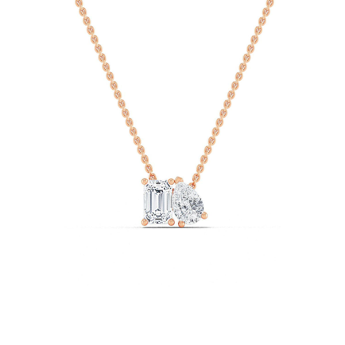 Isadora Pearl lab grown diamond pendant