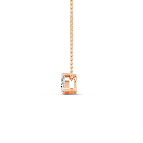 Isadora Pearl lab grown diamond pendant