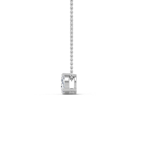 Isadora Pearl lab grown diamond pendant