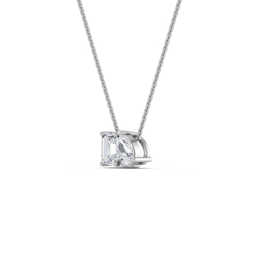 Isadora Pearl lab grown diamond pendant
