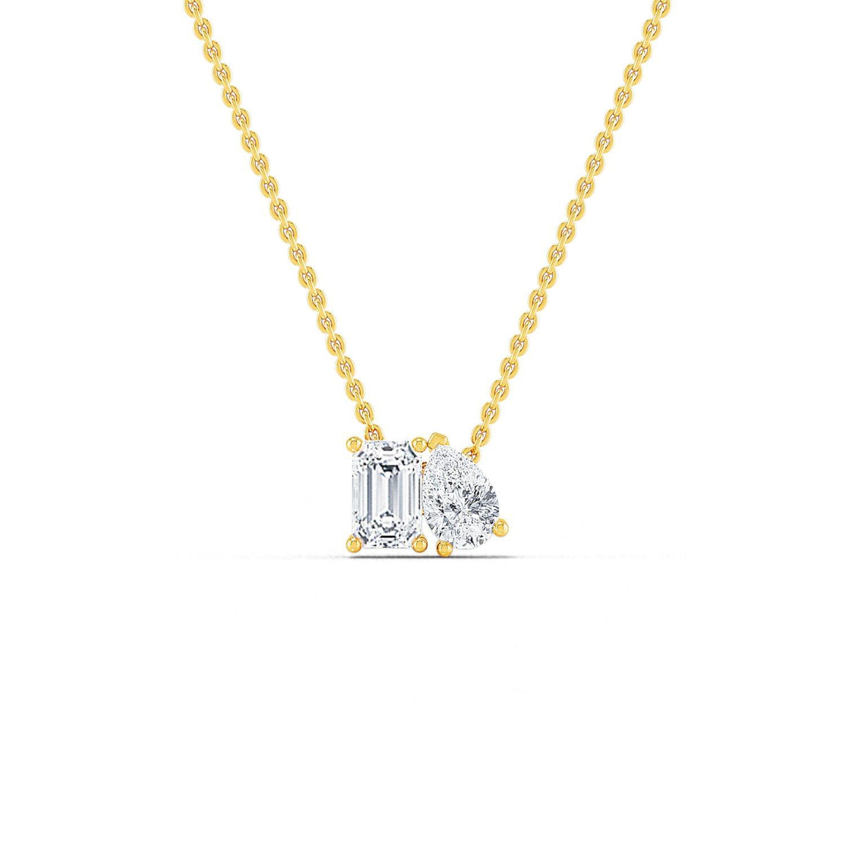 Isadora Pearl lab grown diamond pendant