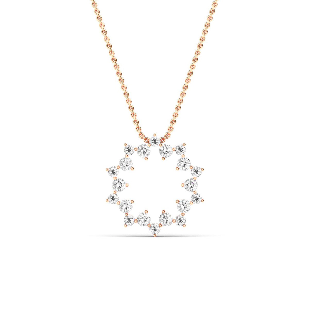 Isadora Vale lab grown diamond pendant