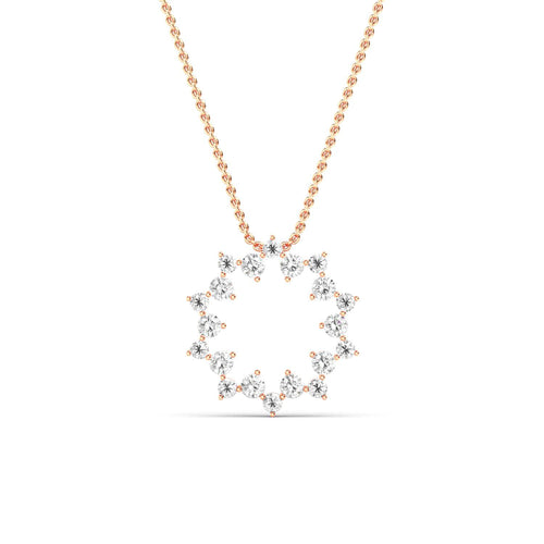 Isadora Vale lab grown diamond pendant