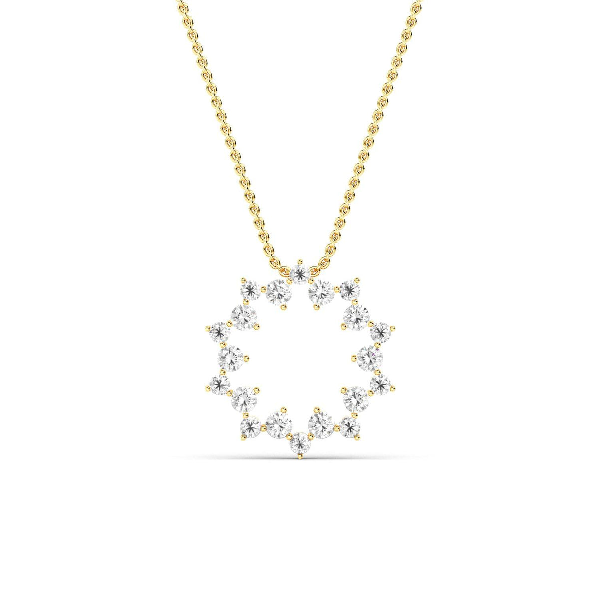 Isadora Vale lab grown diamond pendant